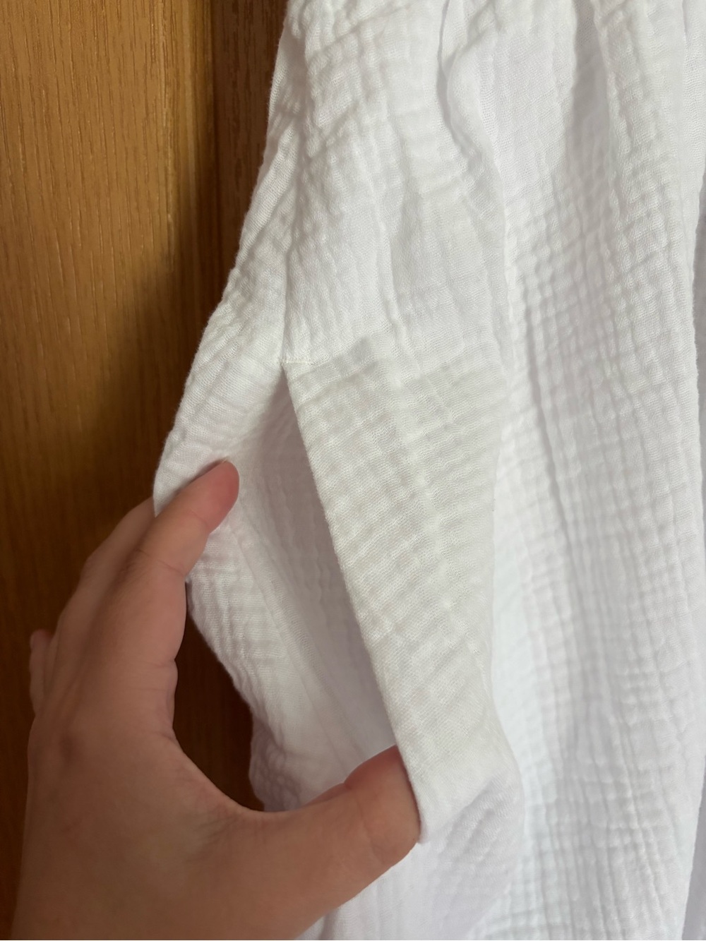 Time and Tru White V-Neck Summer Dress - Picture 11 of 15